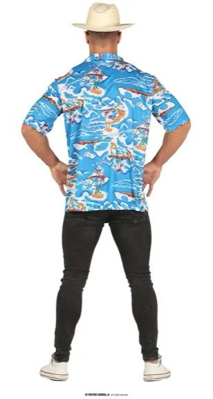 CHEMISE HAWAIENNE TAILLE L – Image 3