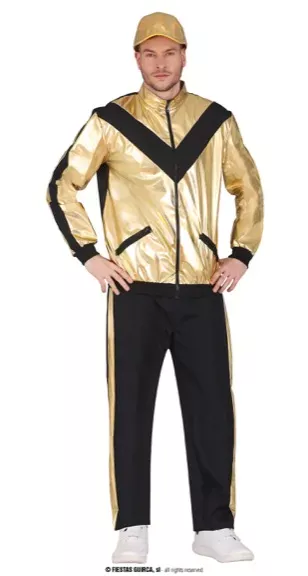 GOLDEN TRACKSUIT, ADULTE, 52 – 54 (L)