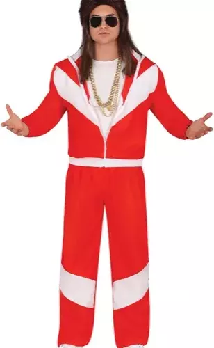 RED TRACKSUIT, ADULTE, 48 – 50 (M)