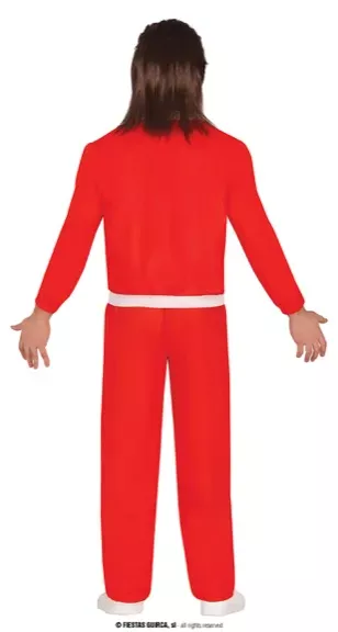 RED TRACKSUIT, ADULTE, 48 – 50 (M) – Image 2