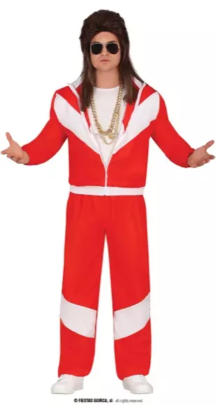 RED TRACKSUIT, ADULTE, 52 – 54 (L)