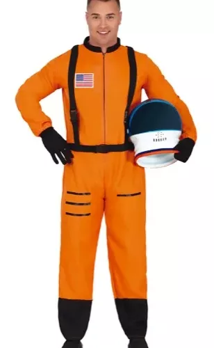 ORANGE ASTRONAUT, ADULTE, 48 – 50 (M)