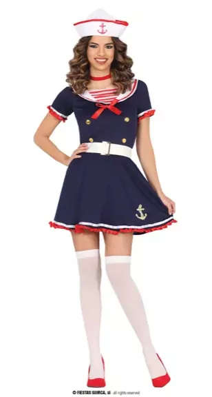 SAILOR GIRL, ADULTE, 42 – 44 (L)