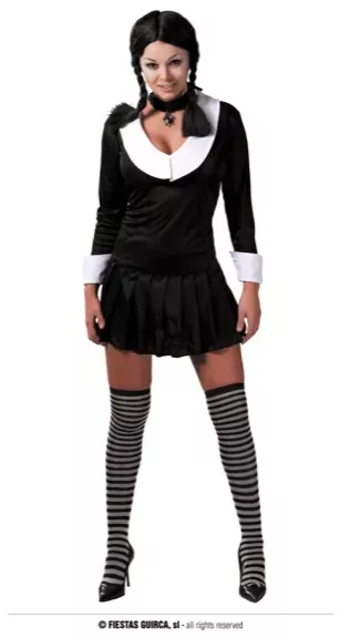 ECOLIERE ZOMBIE TAILLE M