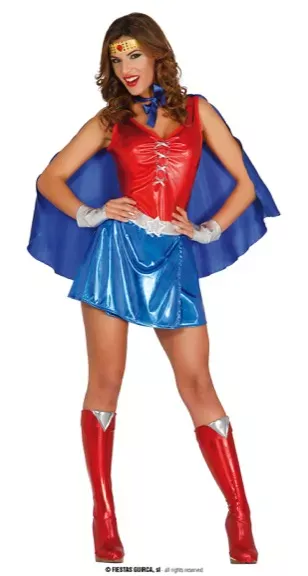 POWER WOMAN ADULTE TALLA S 36-38