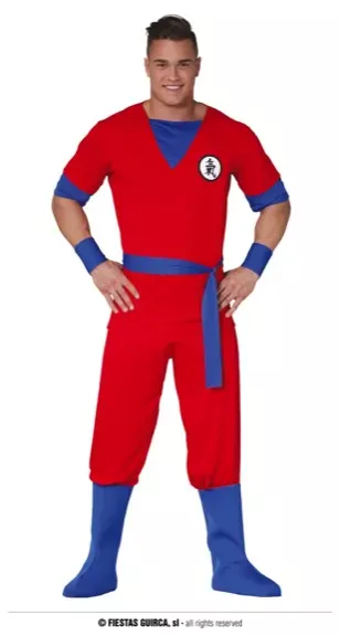 GUERRIER MANGA TAILLE L