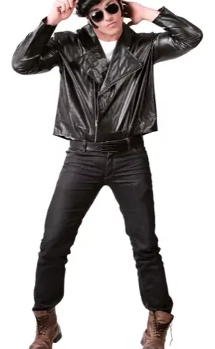 VESTE DE MOTARD ADULTE TAILLE M 48-50'.