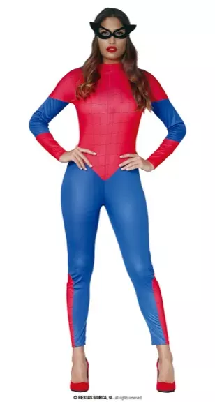 SUPERHEROINE ADULTE TALLA S 36-38