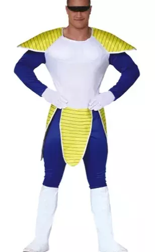 MANGA BLEU / JAUNE TAILLE L
