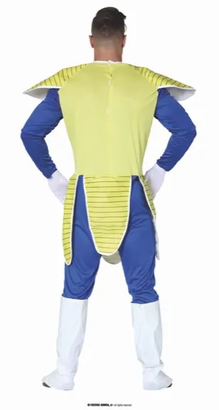 MANGA BLEU / JAUNE TAILLE L – Image 3