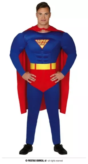 SUPER HEROS TAILLE L
