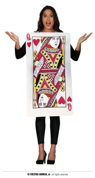 CARTE A JOUER FEMME TAILLE L 42-44