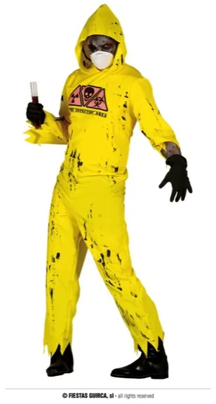 COMBI JAUNE   TAILLE L