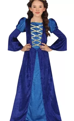 MEDIEVAL BLUE LADY, ENFANT, 7 – 9 ANS