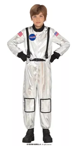 NASA SILVER ASTRONAUT, ENFANT, 7 – 9 ANS