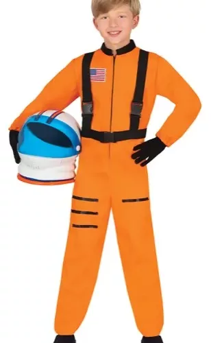 ORANGE ASTRONAUT, ENFANT, 5 – 6 ANS