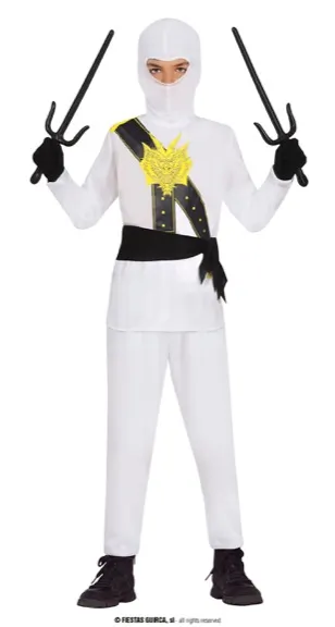 WHITE NINJA WARRIOR, ENFANT, 7 – 9 ANS