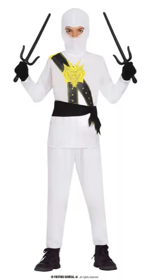 WHITE NINJA WARRIOR, ENFANT, 10 – 12 ANS