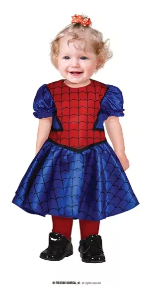 SPIDER HEROINE, BABY, 12 – 18 MESES