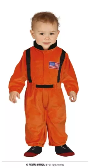 ORANGE ASTRONAUT, BABY, 12 – 18 MESES