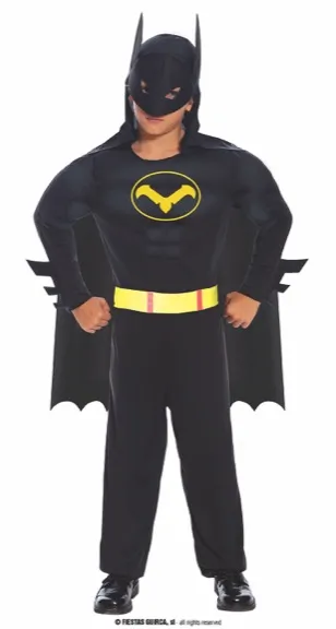 BLACK HERO ENFANT 5 / 6 ANS