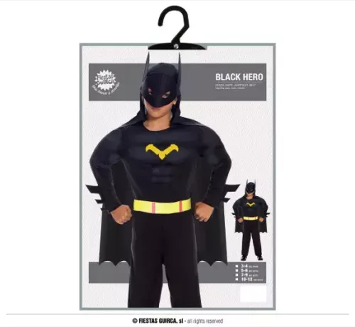 BLACK HERO ENFANT 10 / 12 ANS – Image 3