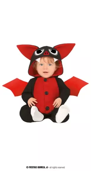 CHAUVE-SOURIS PYJAMA 12-18  MOIS – Image 2