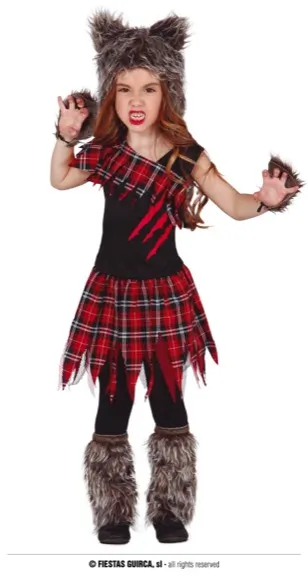 LOUP FILLE ANGLAISE 10 / 12 ANS