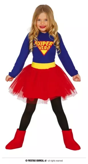 SUPER HÉROS FILLE 7 / 9 ANS