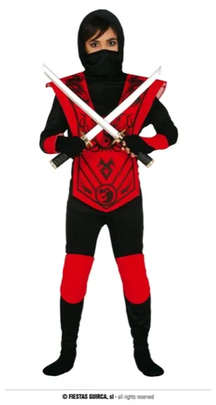 NINJA ROUGE 10 / 12 ANS