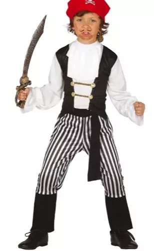 PIRATE FILLE 7 / 9 ANS