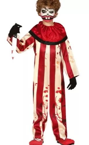 CLOWN RAYÉ 10 12 ANS