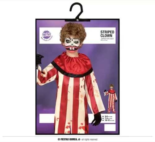 CLOWN RAYÉ 10 12 ANS – Image 4