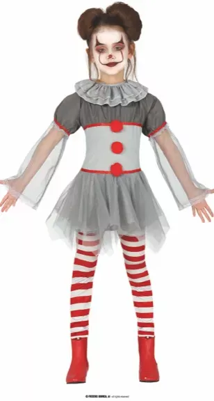 BAD CLOWN GIRL 3 4 ANS – Image 2