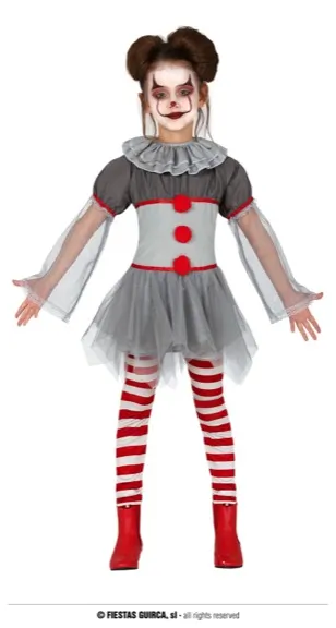 BAD CLOWN GIRL 7 9 ANS