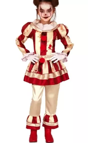 CLOWN RAYÉ 5 6 ANS