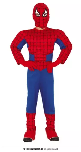 SUPER HERO MUSCLÉE 3-4ANS