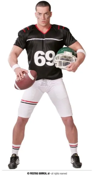 QUARTERBACK, ADULTE, 46 – 48 (S)