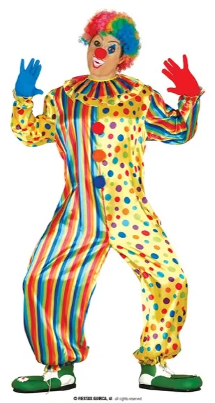 CLOWN, ADULTE, 46 – 48 (S)