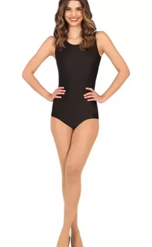 MAILLOT SANS MANCHES NOIR ADULTE 38-40(M)