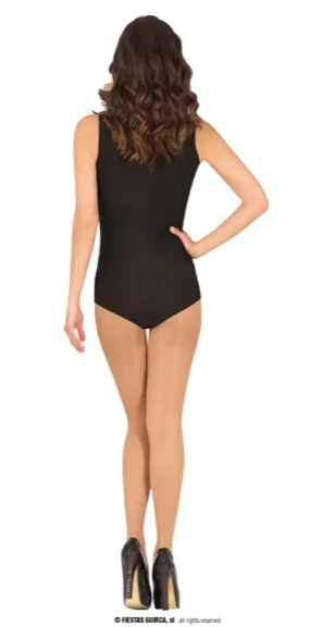 MAILLOT SANS MANCHES NOIR ADULTE 38-40(M) – Image 2