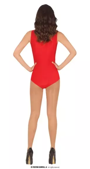 MAILLOT SANS MANCHES ROUGE ADULTE 42-44(L) – Image 2