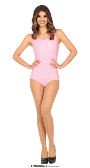 MAILLOT SANS MANCHES ROSE ADULTE 42-44(L)