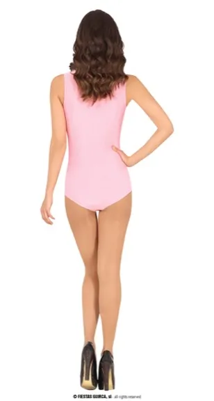 MAILLOT SANS MANCHES ROSE ADULTE 42-44(L) – Image 2