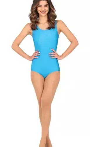 MAILLOT SANS MANCHES TURQUOISE ADULTE 38-40(M)