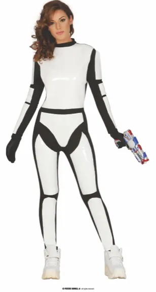 SOLDAT DE L'ESPACE TAILE SPANDEX ONE SIZE – Image 2