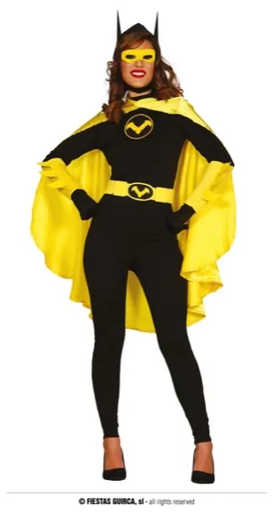 FEMME CHAUVE-SOURIS TAILLE SPANDEX ONE SIZE