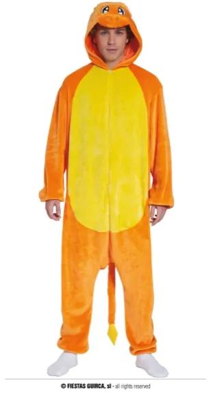 DRAGON ORANGE ADULTE TAILLE L52-54