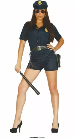 POLICIÈRE ADULTE TAILLE M – Image 2