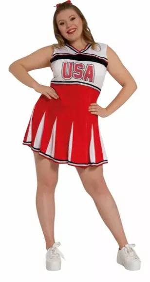 CHEERLEADER ADULTE TAILLE XL – Image 2